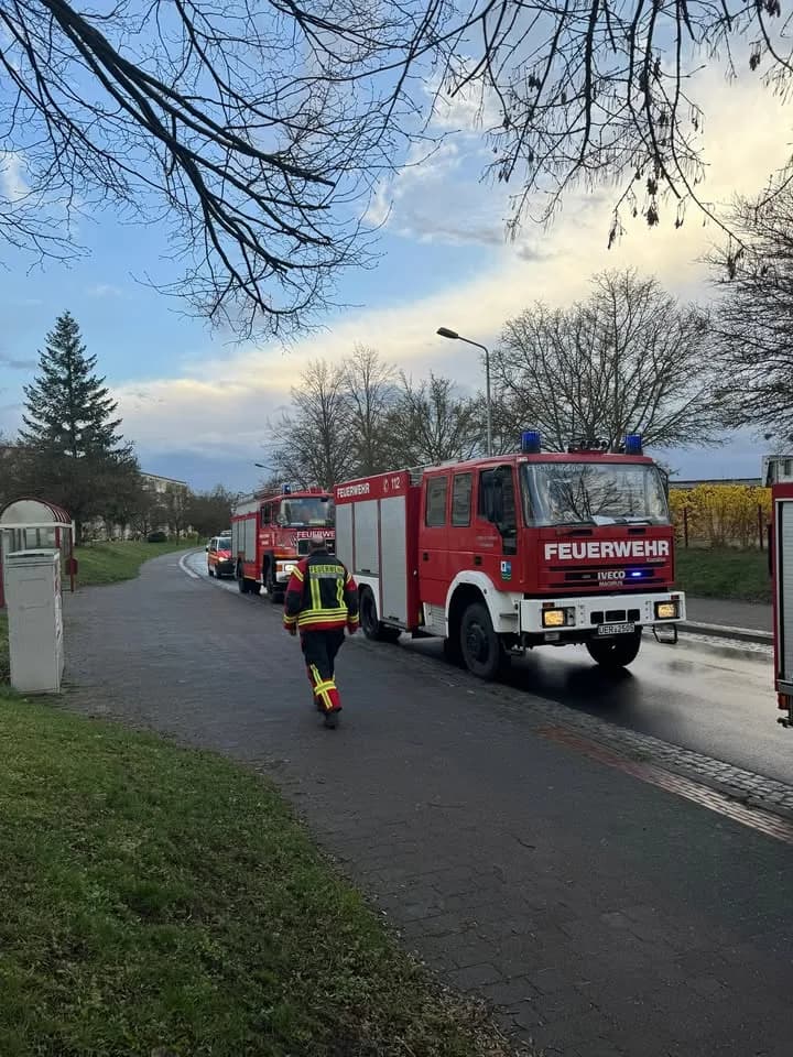 B Groß Dachstuhlbrand