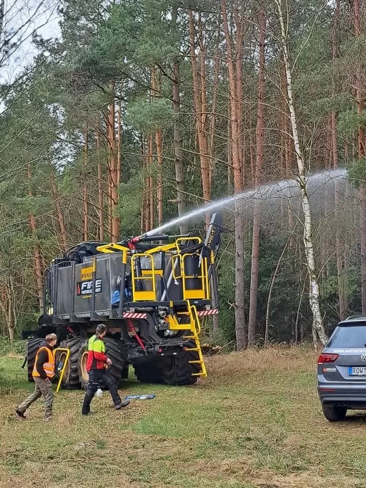B Groß Waldbrand