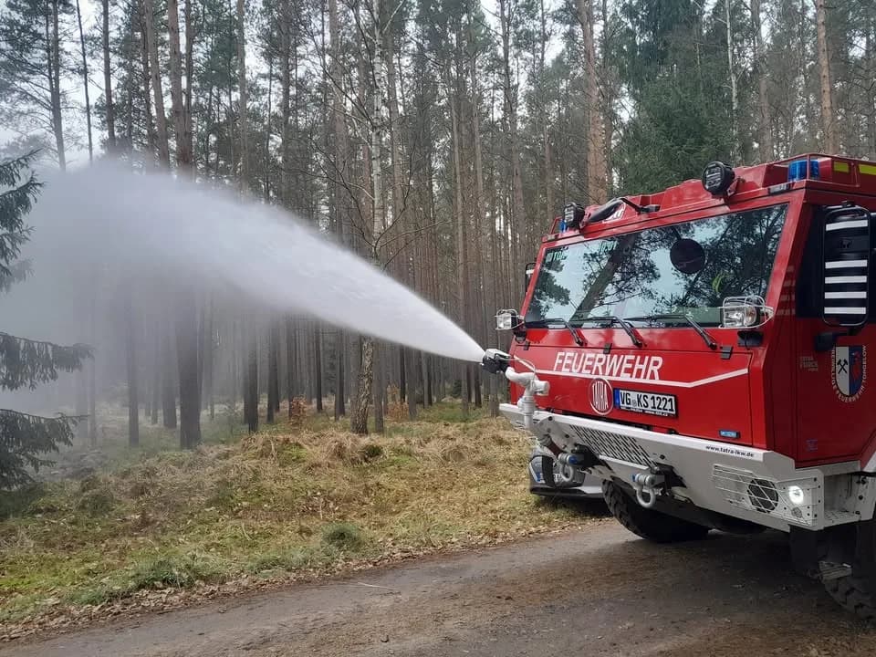 B Groß Waldbrand