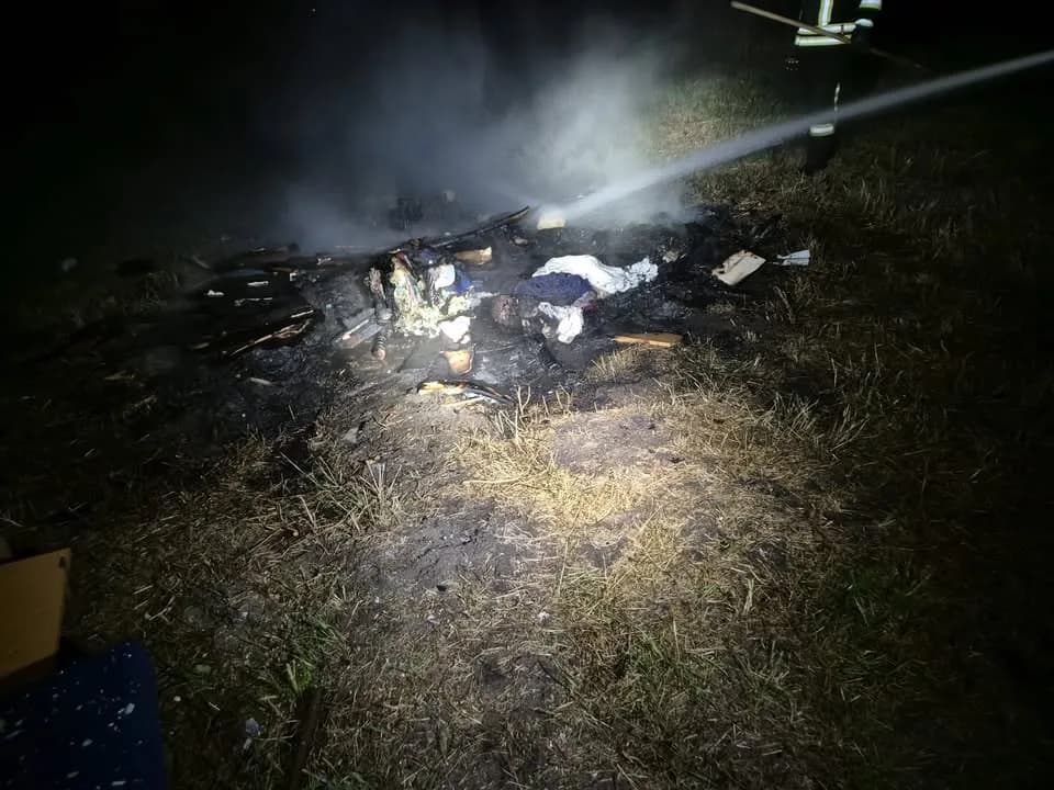 B klein Enstehungsbrand