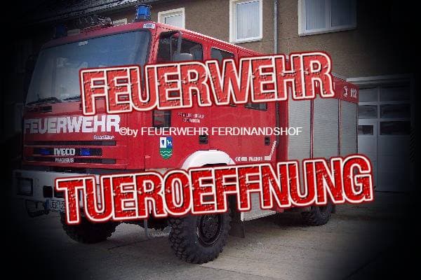++Einsatz FFW Ferdinandshof++