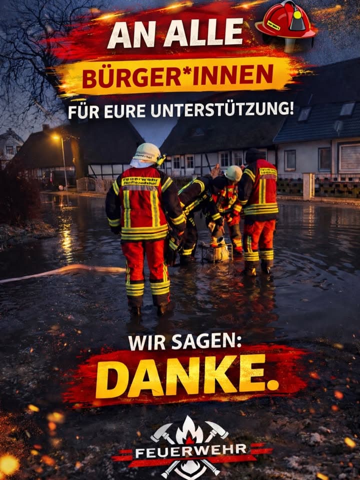 Einsatz im Hochwasser