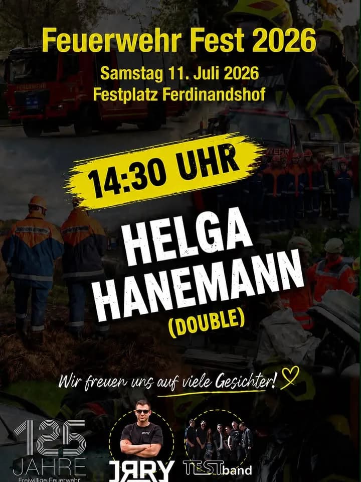 Helga Hanemann Double live in Ferdinandshof!