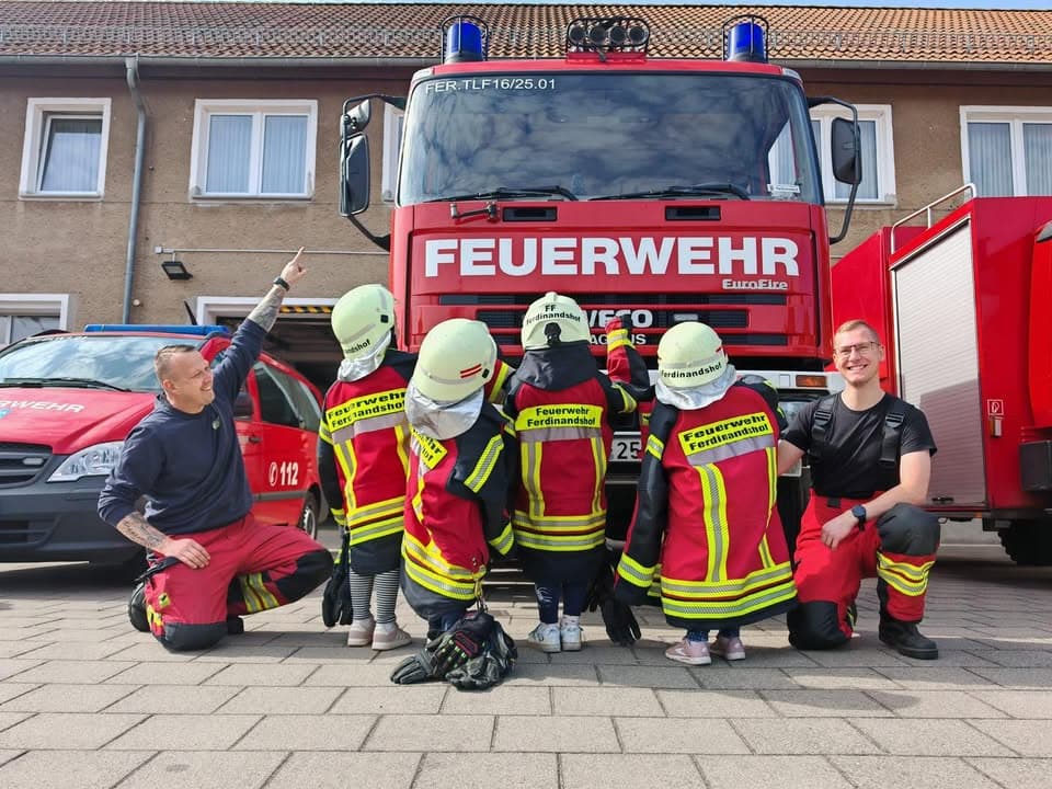 Heute war ordentlich was los bei uns in der Feuerwehr!
