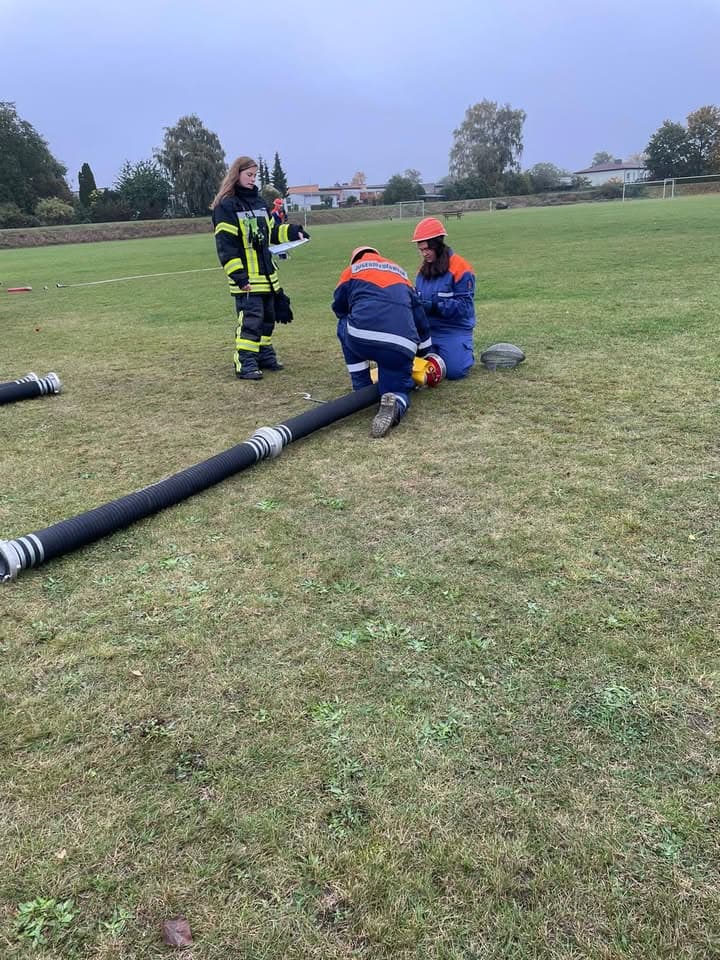 Heute war unser Amtsausbildungstag für die Jugendfeuerwehren aus dem Amt. Dieses mal durften wir den Tag ausrichten.