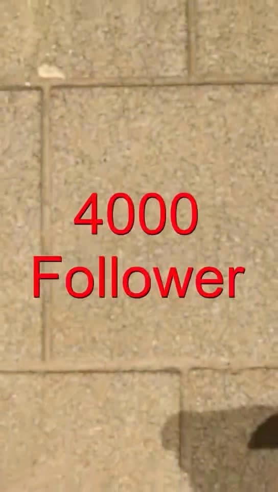 Ihr seid der Hammer- 4000 Follower!