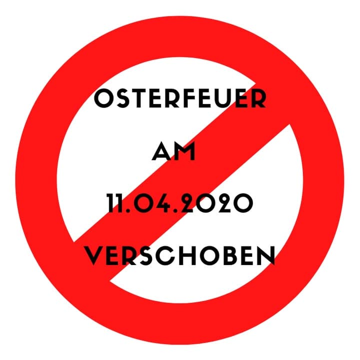 ++ Information zum Osterfeuer ++