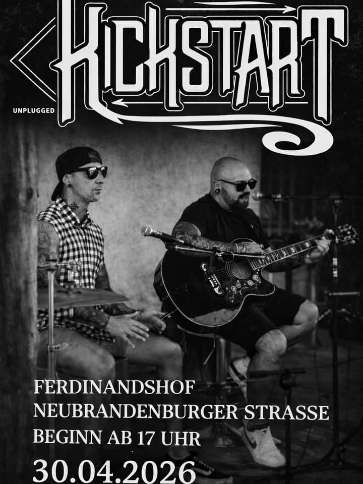 Tanz in den Mai mit Liveband Kickstart Unplugged