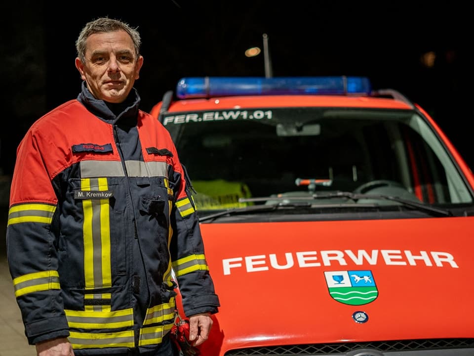 Unser starker Rückhalt – Gemeindewehrführer Maik Kremkow