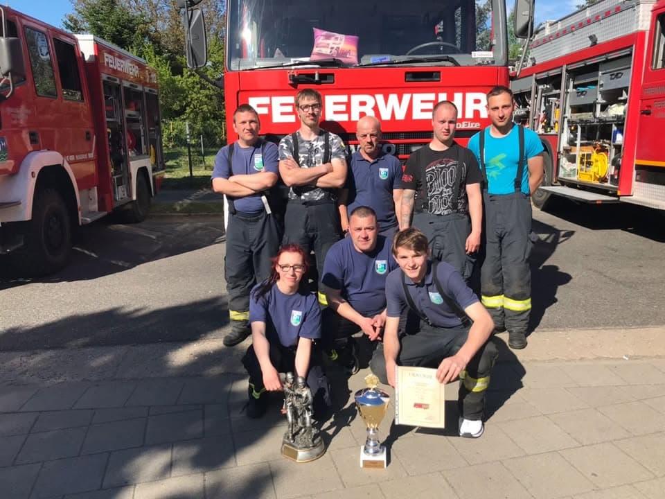 Wir Gratulieren unserer Wettkampf Mannschaft zum 1. Platz des Amtsausscheid Löschangriff Nass, des Amtes Torgelow-Ferdinandshof.