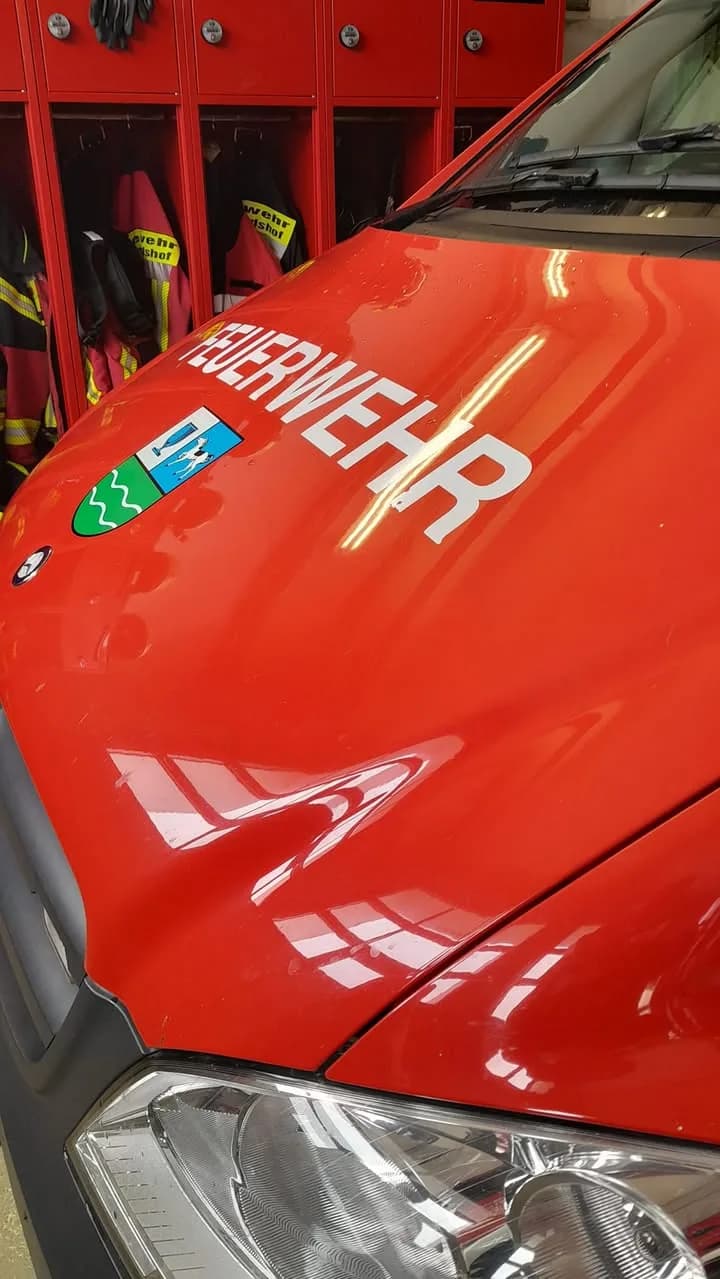 B-Feuer Groß Dachstuhl
