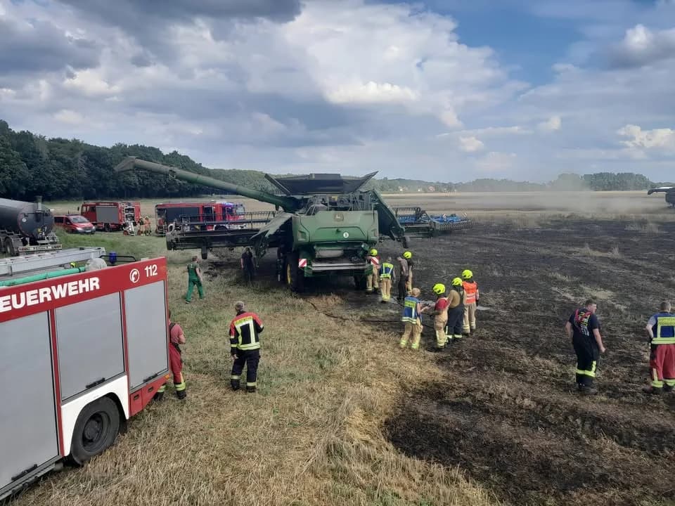 Brand B Mittel Landmaschine