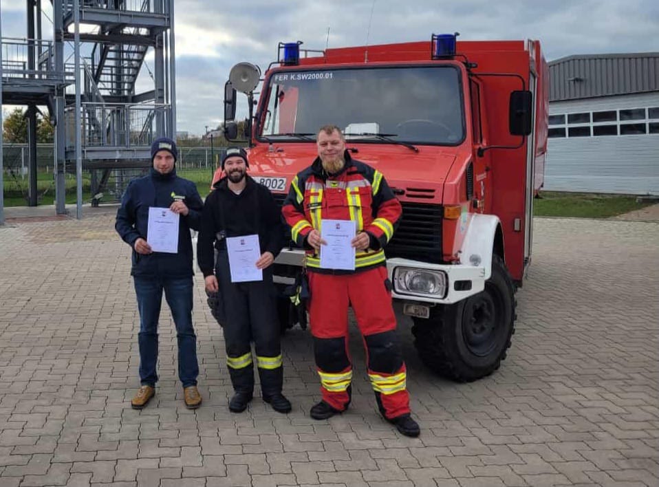 Drei neue Maschinisten